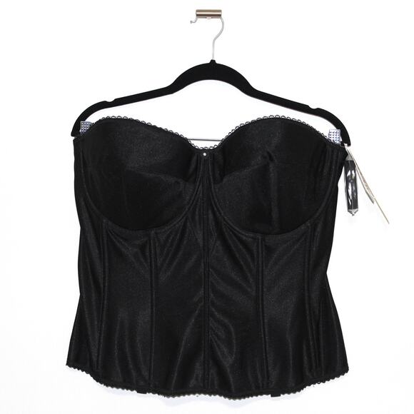 Dominique Intimates Juliette Corset in Black NWT Size 44D - Picture 2 of 10